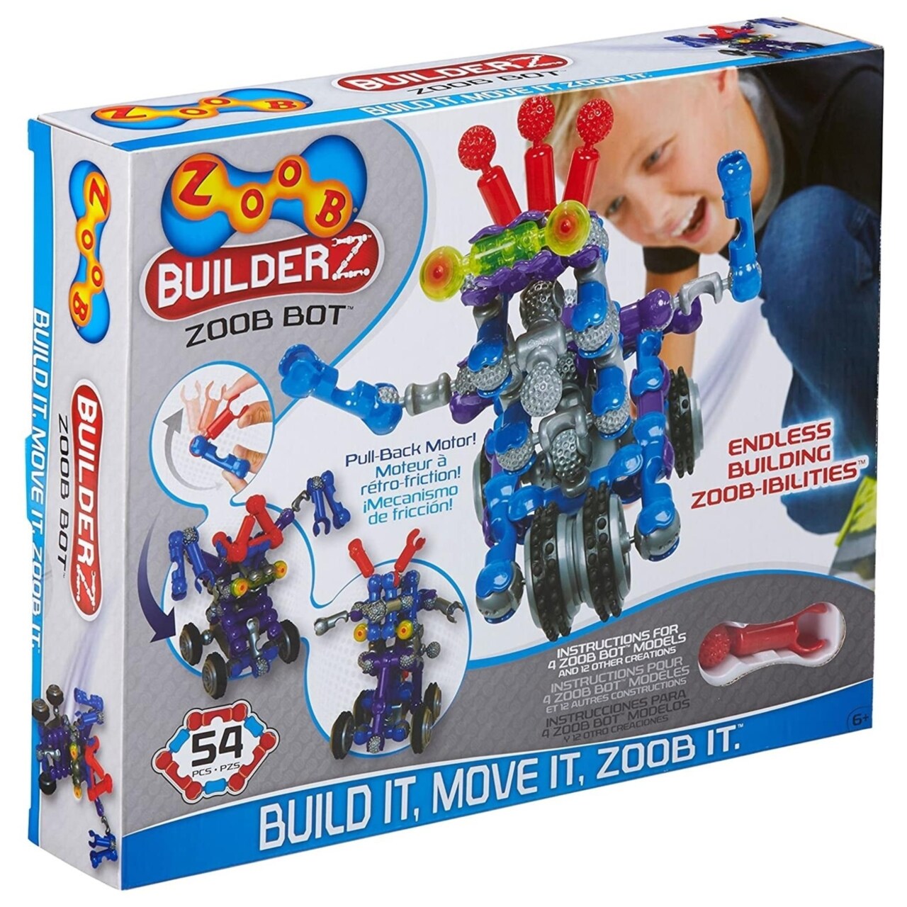 ALEX Toys   BuilderZ Zoob Bot Robot Motorized Robotics STEM Building Toy
